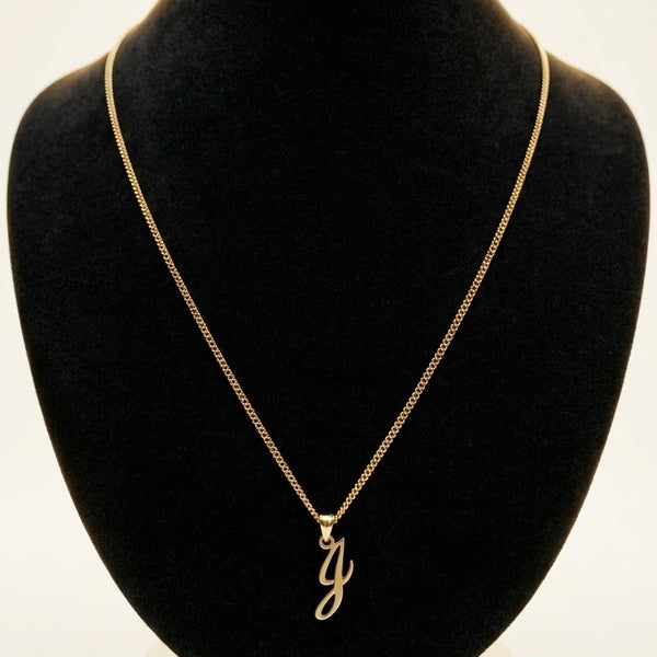 Signature 'J' Pendant