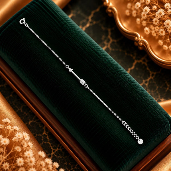 Solitaire Lumina Crystal Bezel Delicate Bracelet - Luxury Velvet Box Display - SURIYAS Jewel Studio